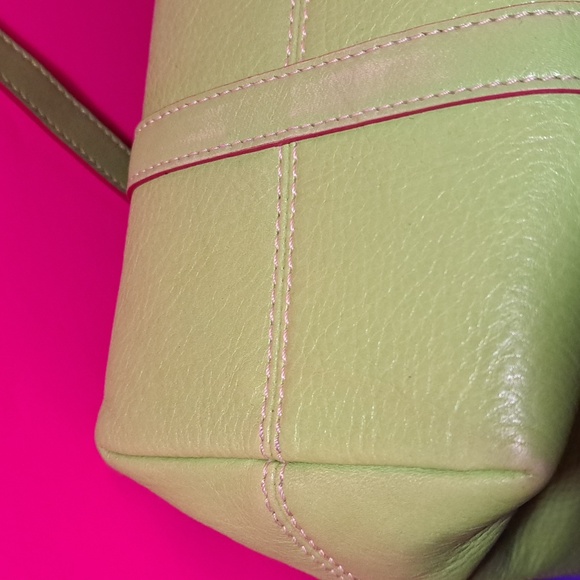 vintage Dooney & Bourke leather "Wicked" 💚shoulder Bag ST. PATRICKS DAY READY🍀 - Picture 13 of 16